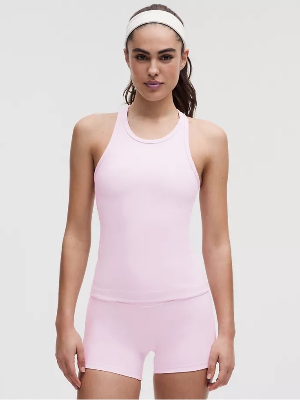 Lululemon Align Waist-Length Racerback Tank - Pink Organza, Size 8